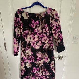 Floral sheath dress